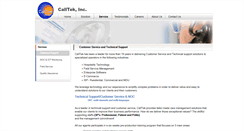 Desktop Screenshot of calltekcenter.com